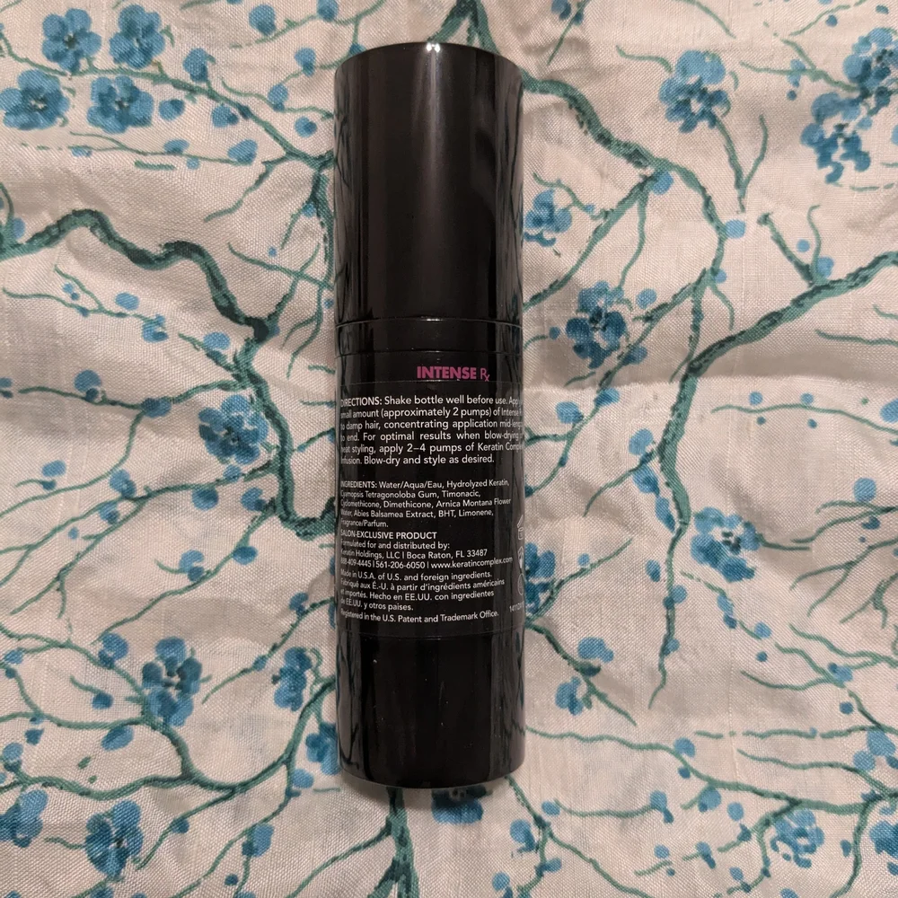 Keratin Complex Intense RX Keratin Repair Serum - New In Box Unused